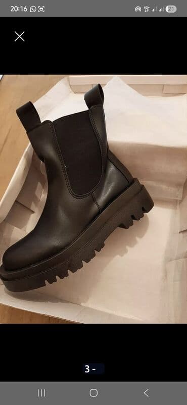 сколько стоит сапоги: Ботинки, 36, Aigle, Новый, цвет - Черный, Самовывоз — 1