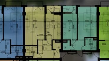 калыс ордодон квартира керек: 1 комната, 42 м², Элитка, 3 этаж, Евроремонт — 5