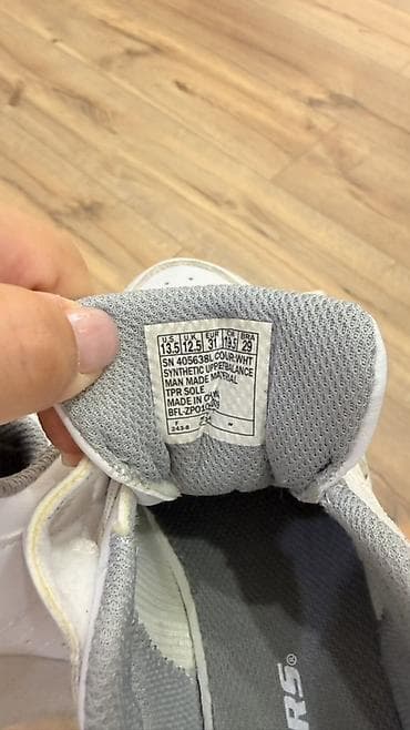 29: Кроссовки Skechers для детей - Модель: SN 405638L - Цвет: белый - — 4