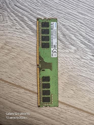 usb flash: Оперативная память (RAM) для ПК, Б/у, Samsung, 4 ГБ, DDR4, 2666 МГц — 1
