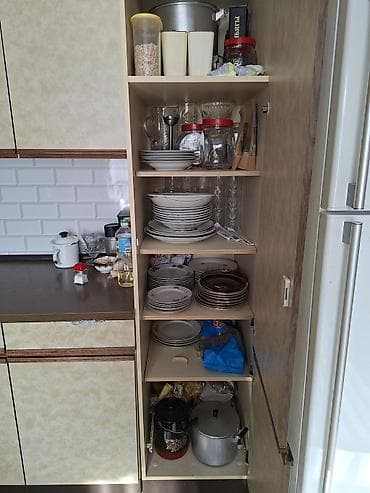 Үй жана бакча: Ашкана гарнитуру, түсү - Саргыч боз — 4