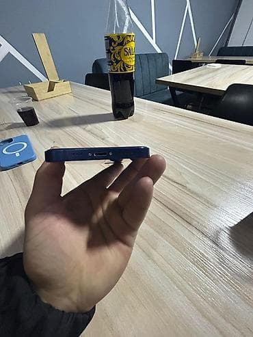 apple iphone a: IPhone 12, Б/у, 128 ГБ, Синий, Чехол, 99 % — 5