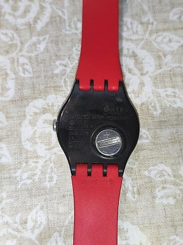 ray ben: Классические часы часы, Swatch, Пластик, Швейцария, Водонепроницаемые, Унисекс — 2