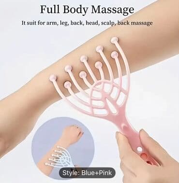 массажёр для головы: Укалагыч Кол менен укалагыч, Бүт дене — 4