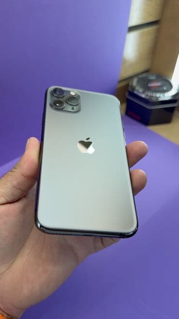 сколько стоит айфон 11 бу в бишкеке: IPhone 11 Pro, Б/у, 256 ГБ, 84 % — 9