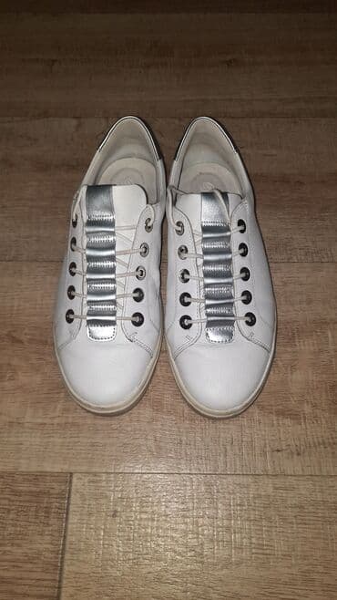 фирменная обувь из италии: Кожаные кеды Remonte в отличном состоянии, на широкую ногу. стелька — 1