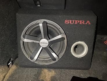 sound system: Сабвуфер SUPRA в корпусе с встроенным усилителем - Активный сабвуфер — 1