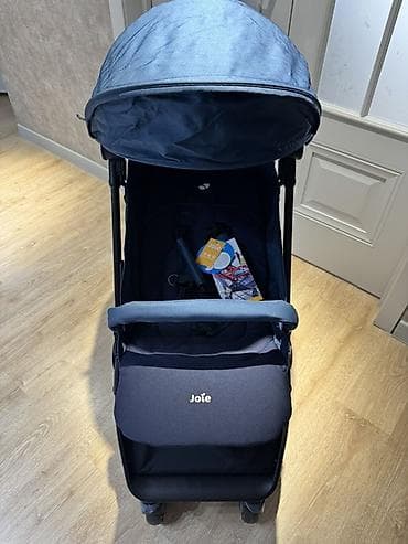 коляски аренда: Прогулочная коляска Joie (синяя) - Легкая и маневренная коляска с — 4