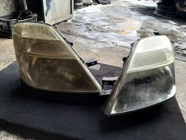 фары хонда цивик: Алдыңкы фаралар комплектиси Honda 2002 г., Колдонулган, Оригинал — 1