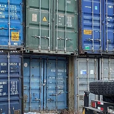 Контейнеры: Контейнер 40 фут
Морские,высокие
В наличии 
100 штук
Погрузка — 3