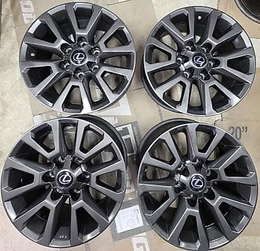 lexus e: Литые Диски R 17 Lexus, Комплект, отверстий - 6, Б/у — 1