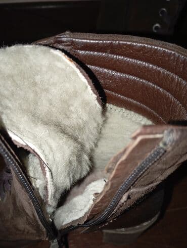 обувь больших размеров бишкек: Новые Зимние ботинки. Коричневый цвет, размер 39. Натуральная — 3