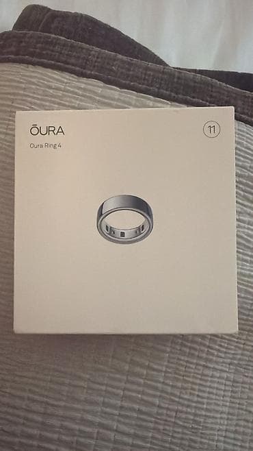 t 4: Умное кольцо ŌURA Ring 4, размер 11. Особенности: - Компактный трекер — 1