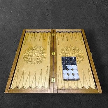 Нарды: Нарды в национальном оформлении. Размер поля 50х50 см. комбинированное — 6