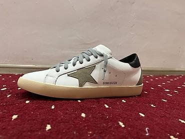 кожаные ботинки женские: Кроссовки, 44, Golden Goose, Новый, цвет - Белый, Самовывоз — 5