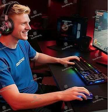 USB хабы: Клавиатура, Мембранная, Проводное подключение, Размер: 100% — 3