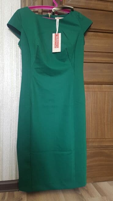 стильные платья больших размеров: Повседневное платье, Осень-весна, S — 2