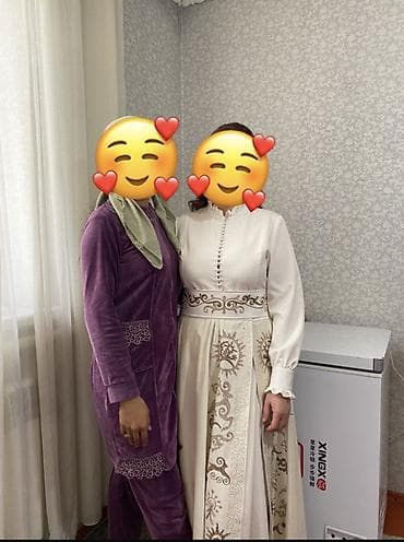 Платье на Кыз узатуу Приобрели 15.02.2026 Одевали лишь раз Размер 50 at lalafo.kg Платье на Кыз узатуу Приобрели 15.02.2026 Одевали лишь раз Размер 50