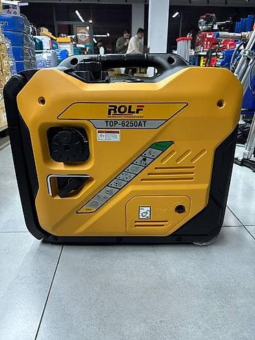 Инструменттер: Инверторный бензиновый генератор ROLF TOP-6250AT. Компактная — 2