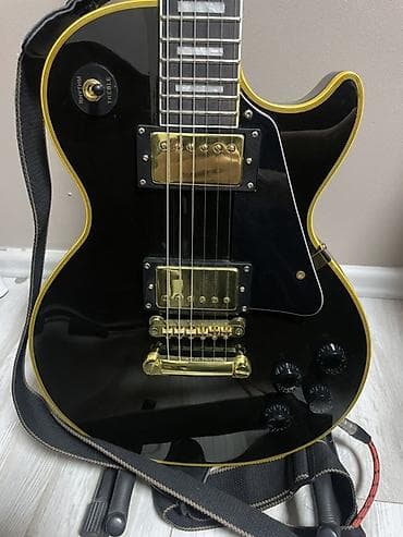Музыкальные инструменты: Продаю реплику Лес Пол. Гитаре примерно год, играл только дома, гитара — 2