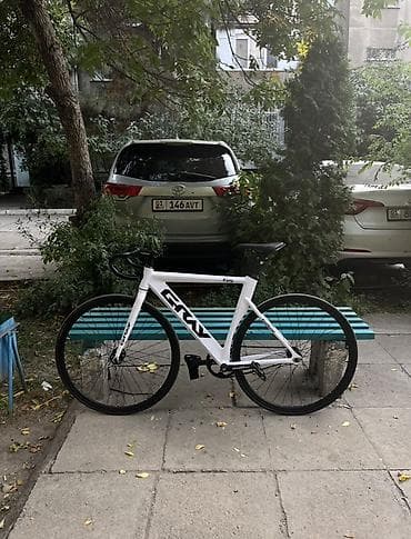 erec m8: Шоссейный трековый велосипед (фикс/синглспид) GRAY - Рама — 3