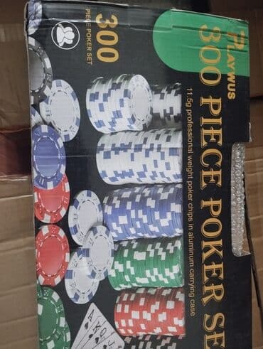 спортивное оборудование: Профессиональный покерный набор PLAYWUS – 300 предметов в алюминиевом — 2