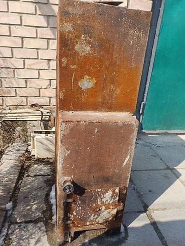 тумба для посуды в гостиную: Металлическая печь-буржуйка/твердотопливный отопительный агрегат из — 1