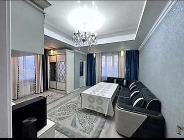 Квартиры: 2 комнаты, 84 м², Джал мкр (в т.ч. Верхний, Нижний, Средний) Элитка, 10 этаж, Старый ремонт — 7