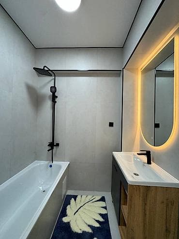 hostel osh: 2 комнаты, 62 м², Элитка, 4 этаж, Дизайнерский ремонт — 9