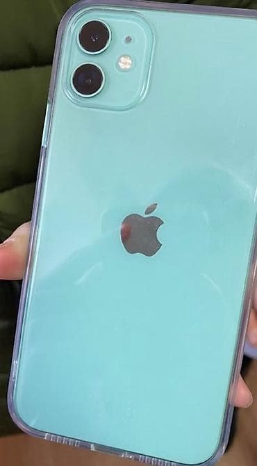 redmi a1 plus: IPhone 11, Б/у, 128 ГБ, Зеленый, Чехол, 84 % — 1