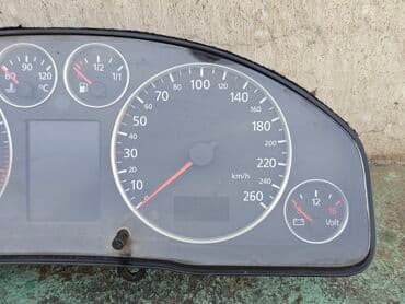 спидометры: Щиток приборов Audi 2002 г., Б/у, Оригинал, Германия — 4