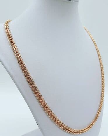 продаю золотую цепочку: Цепь для бензопилы, Проба 585, Мужские, Новый, Ручная работа — 16