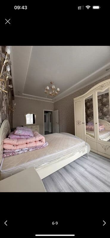 квартиры в аренду на месяц: 3 комнаты, С мебелью полностью — 1