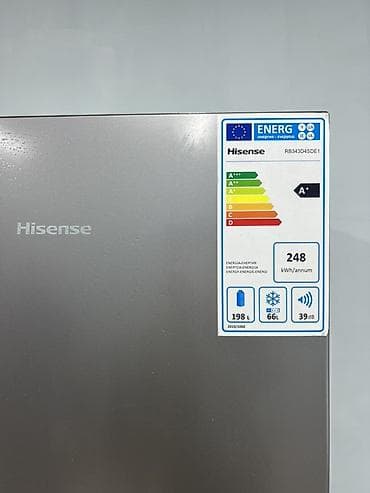 22 фреон: Холодильник Hisense, Б/у, Двухкамерный, 180 * — 3