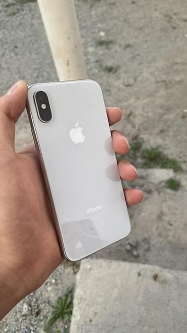 IPhone Xs, 64 ГБ, Серебристый, 100 %