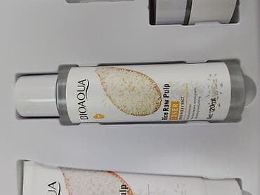 Жеке буюмдар: Набор для ухода за кожей BIOAQUA Rice Raw Pulp с экстрактом риса — 3