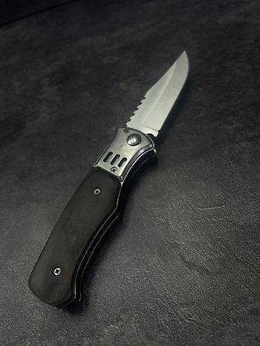 Кесүүчү шаймандар: Складной нож Columbia (USA) — классический EDC-формат — 3