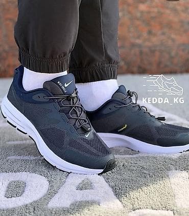 Босоножки, сандалии, шлепанцы: Мужские кроссовки, 40, 41, 42, Nike, Новый, цвет - Синий, Бесплатная доставка — 1