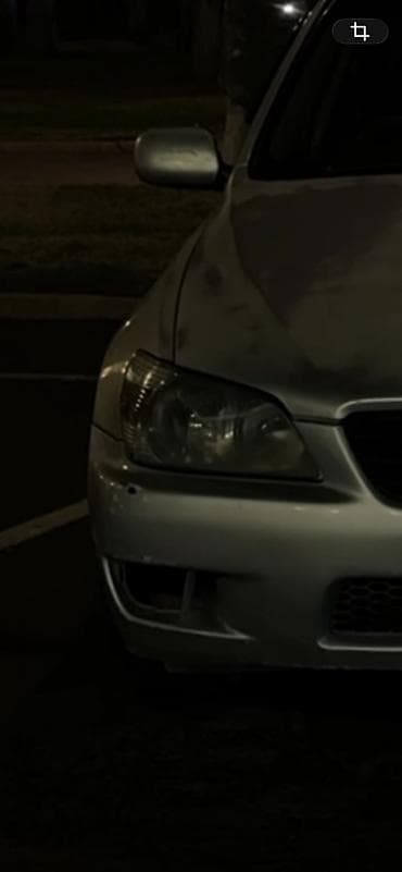 Передняя правая фара Toyota 2001 г., Б/у, Оригинал, Япония — 1