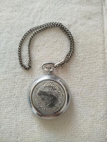 Зер буюмдар: Классикалык сааттар саат, Россия, Советтик (СССР), Эркектердики, Колдонулган — 1