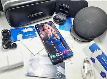 samsung galaxy s20 plus: Samsung Galaxy S21 Plus, Б/у, 128 ГБ, цвет - Черный, 1 SIM, 2 SIM, eSIM — 5