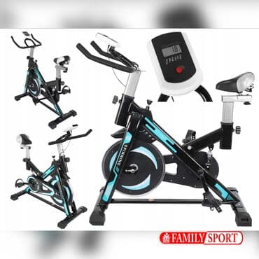 домашний велотренажёр: От FAMILY SPORT Велотренажер: Spinning механический Malatec — 1