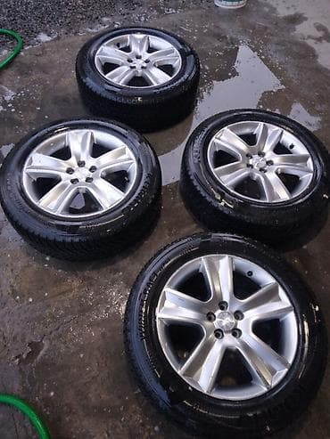 пежо peugeot: Колеса в сборе 225 / 60 / R 17, Всесезонная, Б/у, Комплект, Легковые, Литые, отверстий - 5 — 4