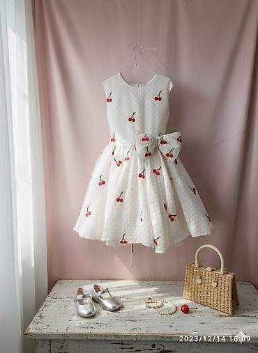 ищу платье: Детское платье, цвет - Белый, Новый — 1