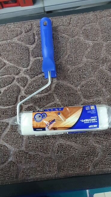 полироль авто: Малярный валик AKOR «Эксперт» с ручкой - Предназначение: нанесение — 1