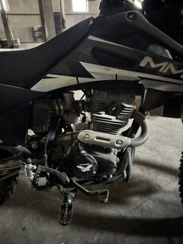 купить двигатель на китайский мотоцикл: Эндуро/питбайк MMZ (декали MMZ на пластиковых панелях) - Тип: легкий — 2