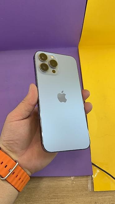 apple tab: IPhone 13 Pro Max, Б/у, 128 ГБ, 87 % — 1