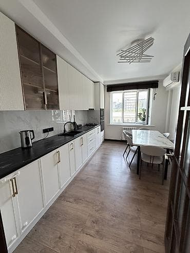 квартира с: 2 комнаты, 82 м², Элитка, Кожомкул стадион Элитка, 7 этаж, Свежий ремонт — 1