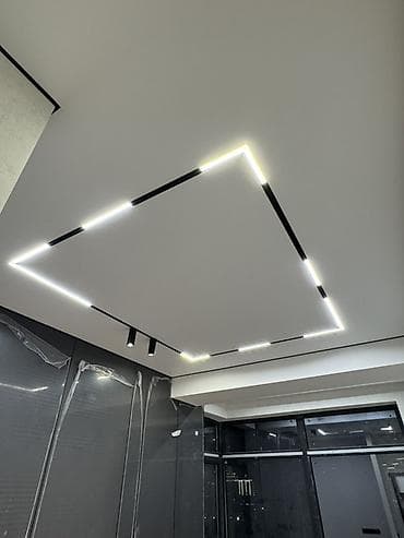 microsoft surface: Натяжной потолок Матовое Монтаж — 5