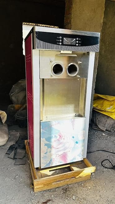 рожок: Профессиональный фризер для мягкого мороженого (двухбункерный) - — 5